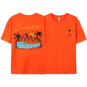 Y2k Vintage Tişört Tee Yaz tekrar Set macera California