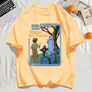 Y2k Vintage Tişört Tee Yeni Arkadaşlar Yapmak Baskı