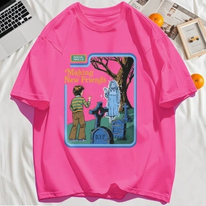 Y2k Vintage Tişört Tee Yeni Arkadaşlar Yapmak Baskı