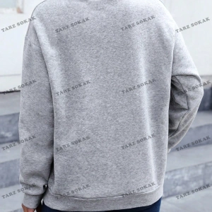 Y2K YENİ SEZON SSWEAT HARAJUKA KUROMİ RETRO KOD 125 Gri