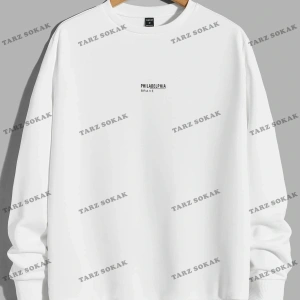 Y2K YENİ SEZON SSWEAT HARAJUKA KUROMİ RETRO KOD 1526 Beyaz