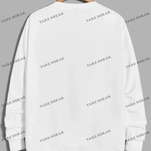 Y2K YENİ SEZON SSWEAT HARAJUKA KUROMİ RETRO KOD 1526 Beyaz