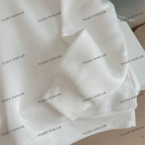 Y2K YENİ SEZON SSWEAT HARAJUKA KUROMİ RETRO KOD 1573 Beyaz