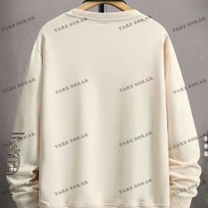 Y2K YENİ SEZON SSWEAT HARAJUKA KUROMİ RETRO KOD 1583 Bej