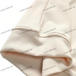 Y2K YENİ SEZON SSWEAT HARAJUKA KUROMİ RETRO KOD 1583 Bej