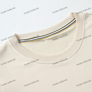 Y2K YENİ SEZON SSWEAT HARAJUKA KUROMİ RETRO KOD 1583 Bej