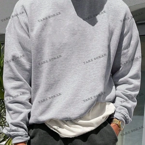 Y2K YENİ SEZON SSWEAT HARAJUKA KUROMİ RETRO KOD 1590 Gri