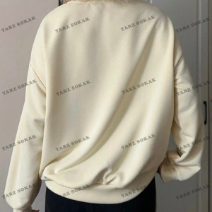 Y2K YENİ SEZON SSWEAT HARAJUKA KUROMİ RETRO KOD 16 Bej