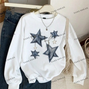 Y2K YENİ SEZON SSWEAT HARAJUKA KUROMİ RETRO KOD 16 Beyaz