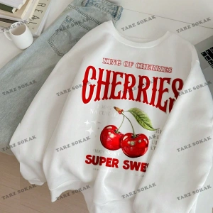 Y2K YENİ SEZON SSWEAT HARAJUKA KUROMİ RETRO KOD 16 Beyaz