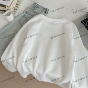 Y2K YENİ SEZON SSWEAT HARAJUKA KUROMİ RETRO KOD 16 Beyaz