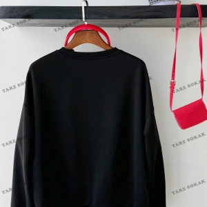 Y2K YENİ SEZON SSWEAT HARAJUKA KUROMİ RETRO KOD 16 Siyah