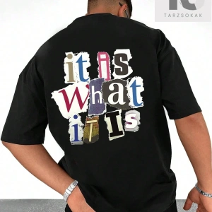 Yarasa Sada Erkek Komik Kedi Baskılı T-Shirt