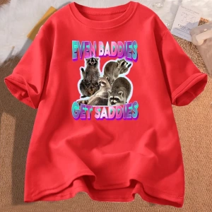 Yas Kraliçe Slay TMizah Komik Pamuk Kısa Kollu Sıçan T-Shirt erkek Giyim Harajuku Ret 2891