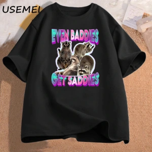 Yas Kraliçe Slay TMizah Komik Pamuk Kısa Kollu Sıçan T-Shirt erkek Giyim Harajuku Ret 2891