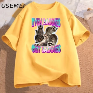 Yas Kraliçe Slay TMizah Komik Pamuk Kısa Kollu Sıçan T-Shirt erkek Giyim Harajuku Ret 2891