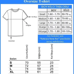 Yasolin----Kadın Beyaz Scooter Baskılı Bisiklet Yaka Oversize Pamuklu T-shirt