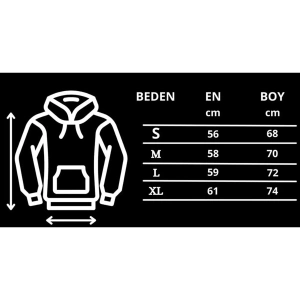 Yasolin----Kadın Gri New Rochelle Baskılı Kapüşonlu Oversize Sweatshirt