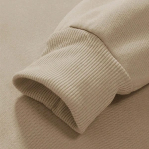 Yasolin----Unisex Erkek/Kadın BREAK Özel Renkli Baskılı Oversize Kapüşonlu Sweatshirt Bej