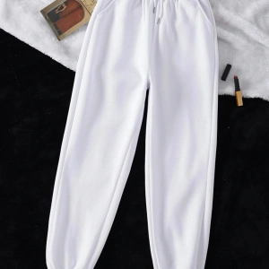 Yasolin----Unisex Kadın/Erkek Özel Renkli Düz Paça Lastik Eşofman Altı Jogger
