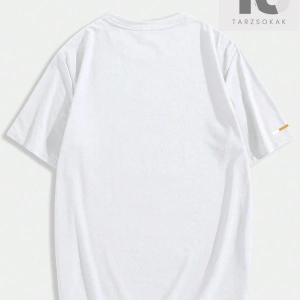 Yazılı Erkek Kısa Kollu Günlük Giyim Tişört