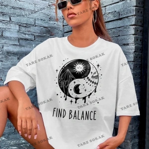 Yin & Yang Tasarım Unisex