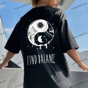 Yin & Yang Tasarım Unisex