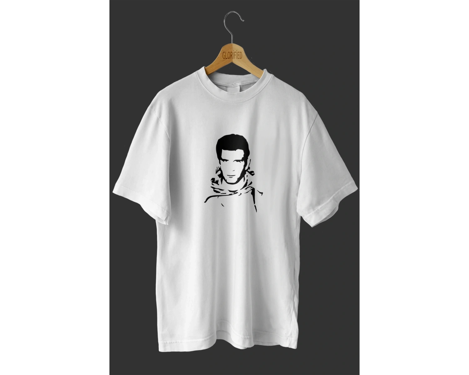 -wed Deniz Gezmiş 2 Tasarım Baskılı Oversize T Shirt