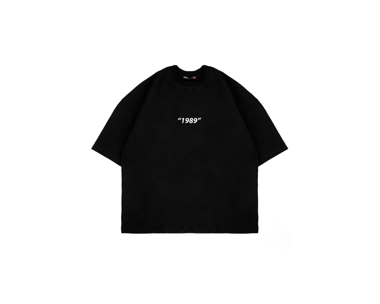 1989 Sırt Baskılı Oversize Unisex Beyaz