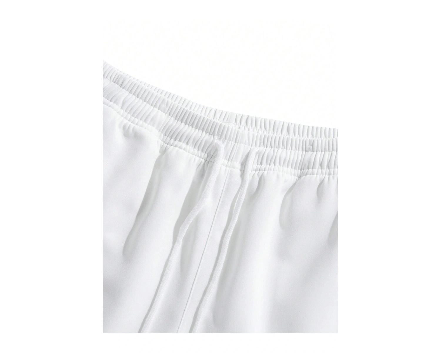 2 adet/takım Erkek Yaz Rahat Spor Düz Renk Mürettebat Tişört ve Şort Takımı