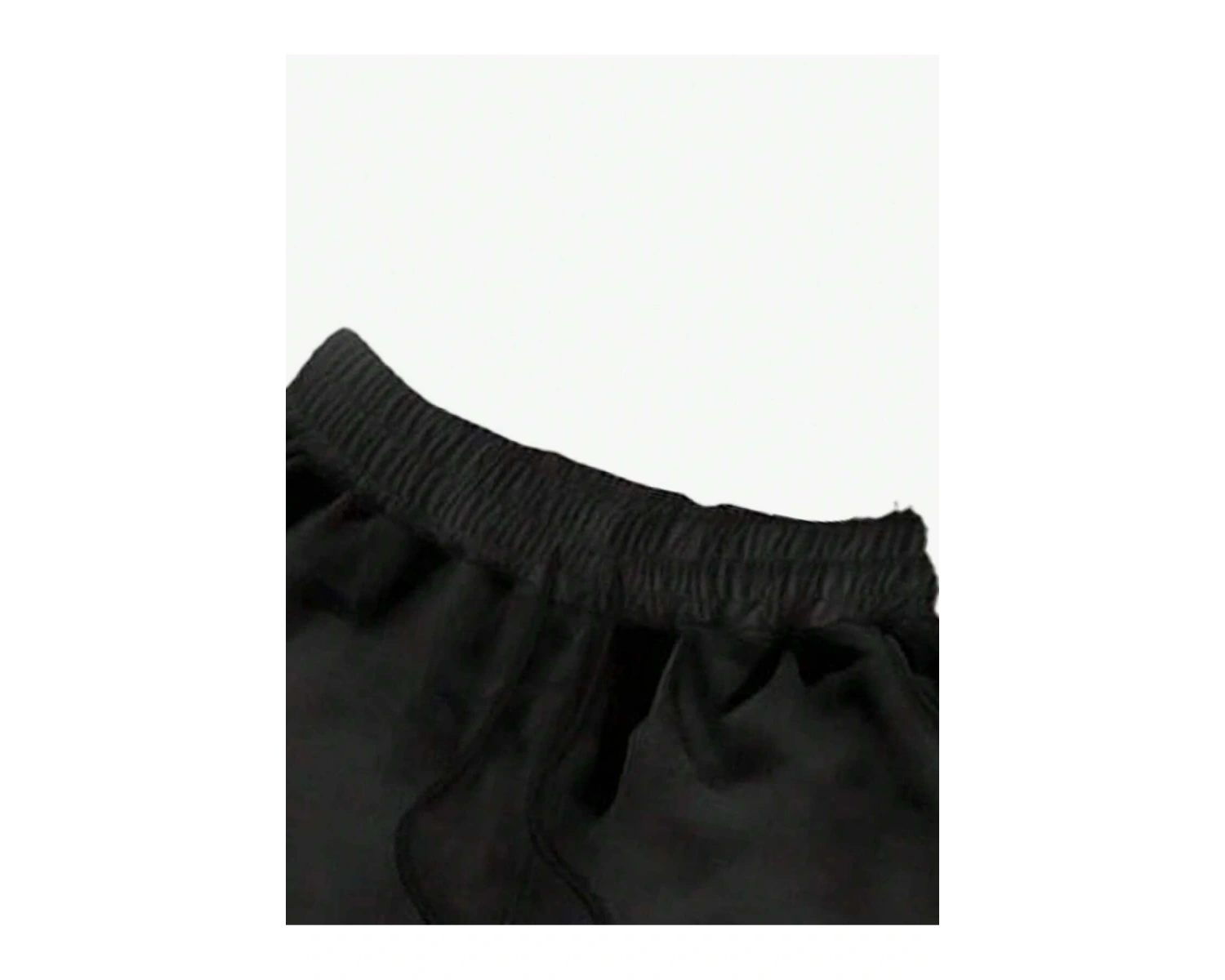 2 adet/takım Erkek Yaz Rahat Spor Düz Renk Mürettebat Tişört ve Şort Takımı