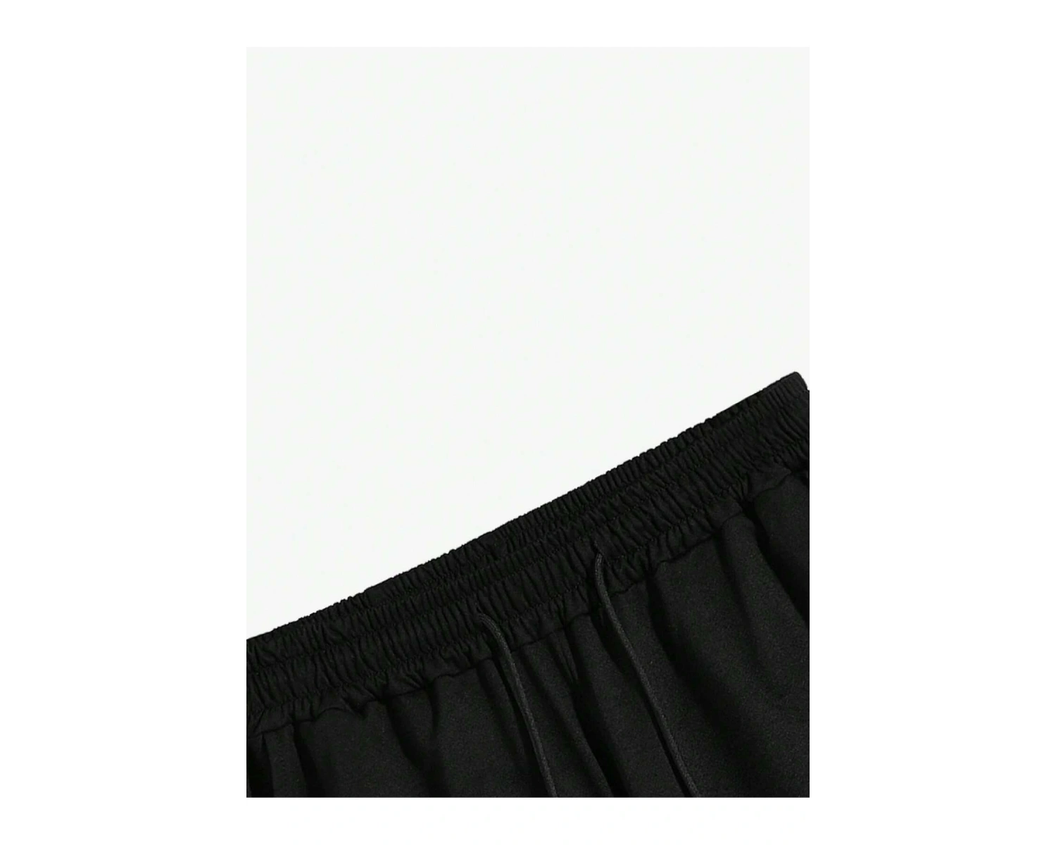 2 adet/takım Erkek Yaz Rahat Spor Düz Renk Mürettebat Tişört ve Şort Takımı