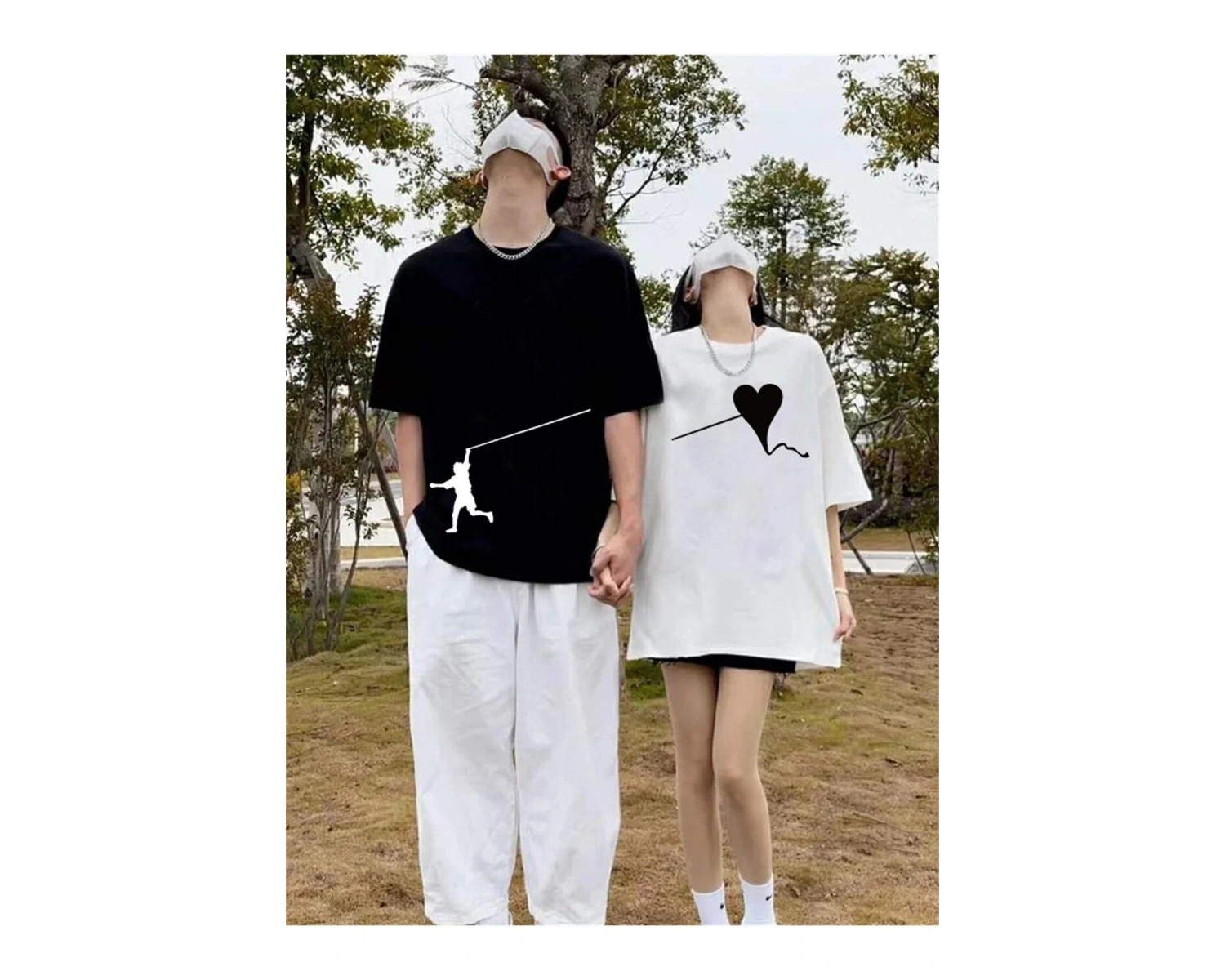 2 Adet Tir Harajuku Style Çift Sevgili Kombinleri Couple Clothing Yeni Sezon