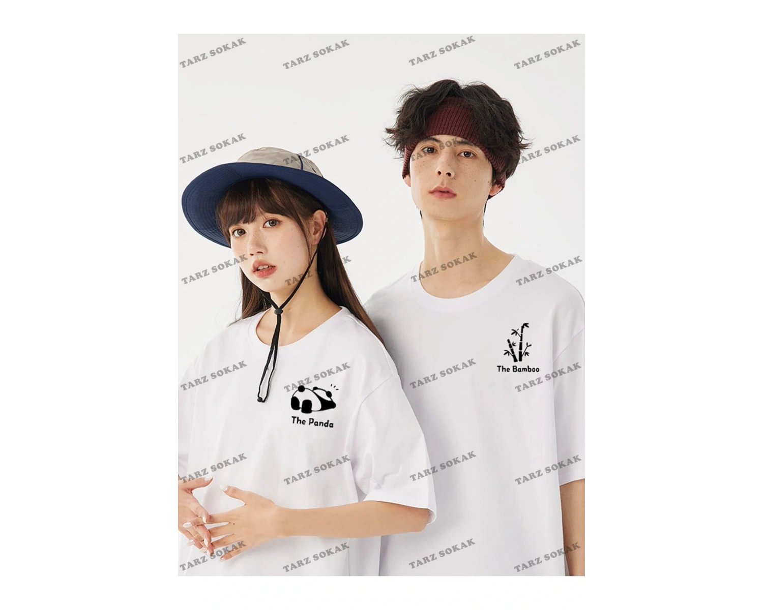 2 Adet Tir Harajuku Style Çift Sevgili Kombinleri Couple Clothing Yeni Sezon