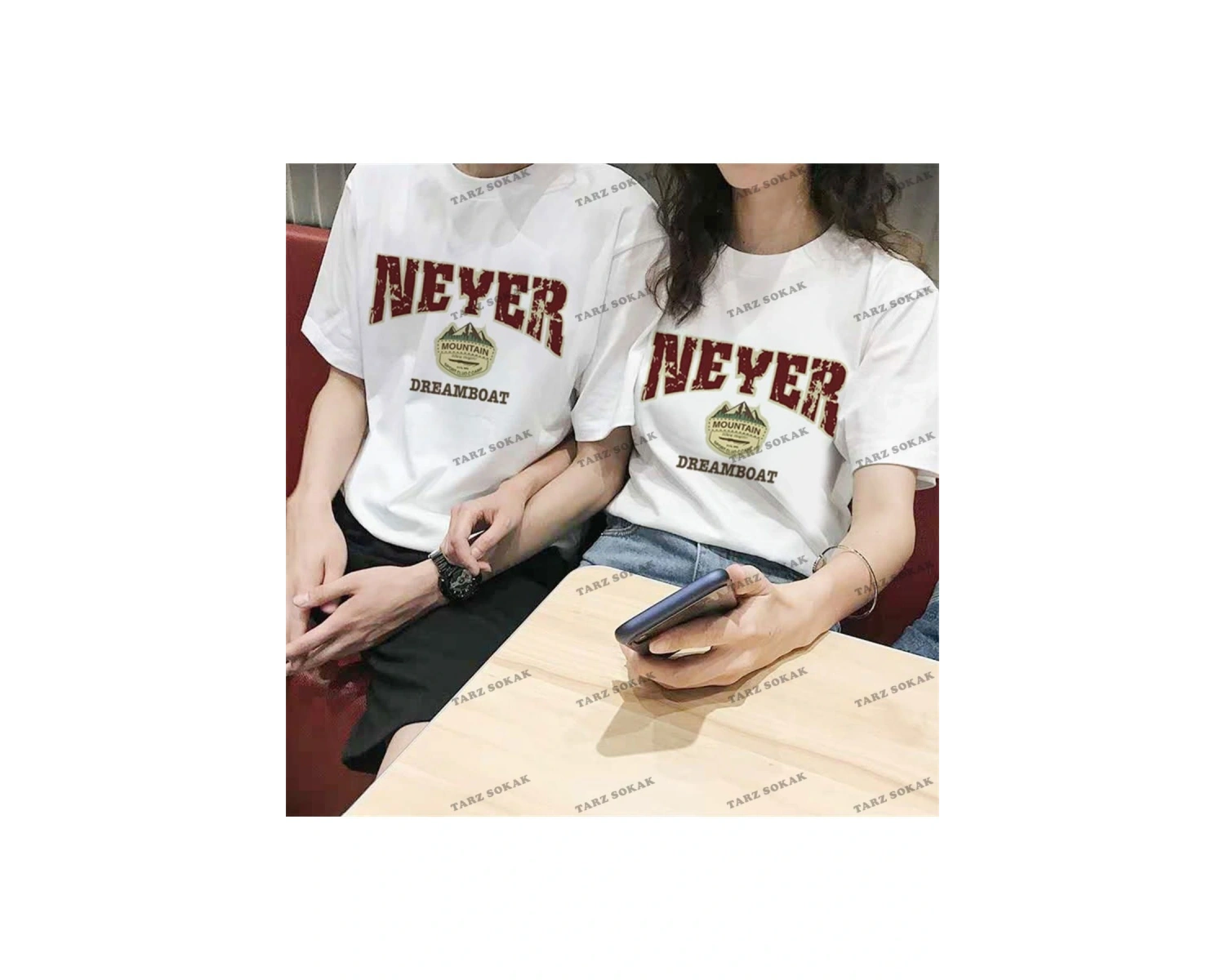 2 Adet Tir Harajuku Style Çift Sevgili Kombinleri Couple Clothing Yeni Sezon