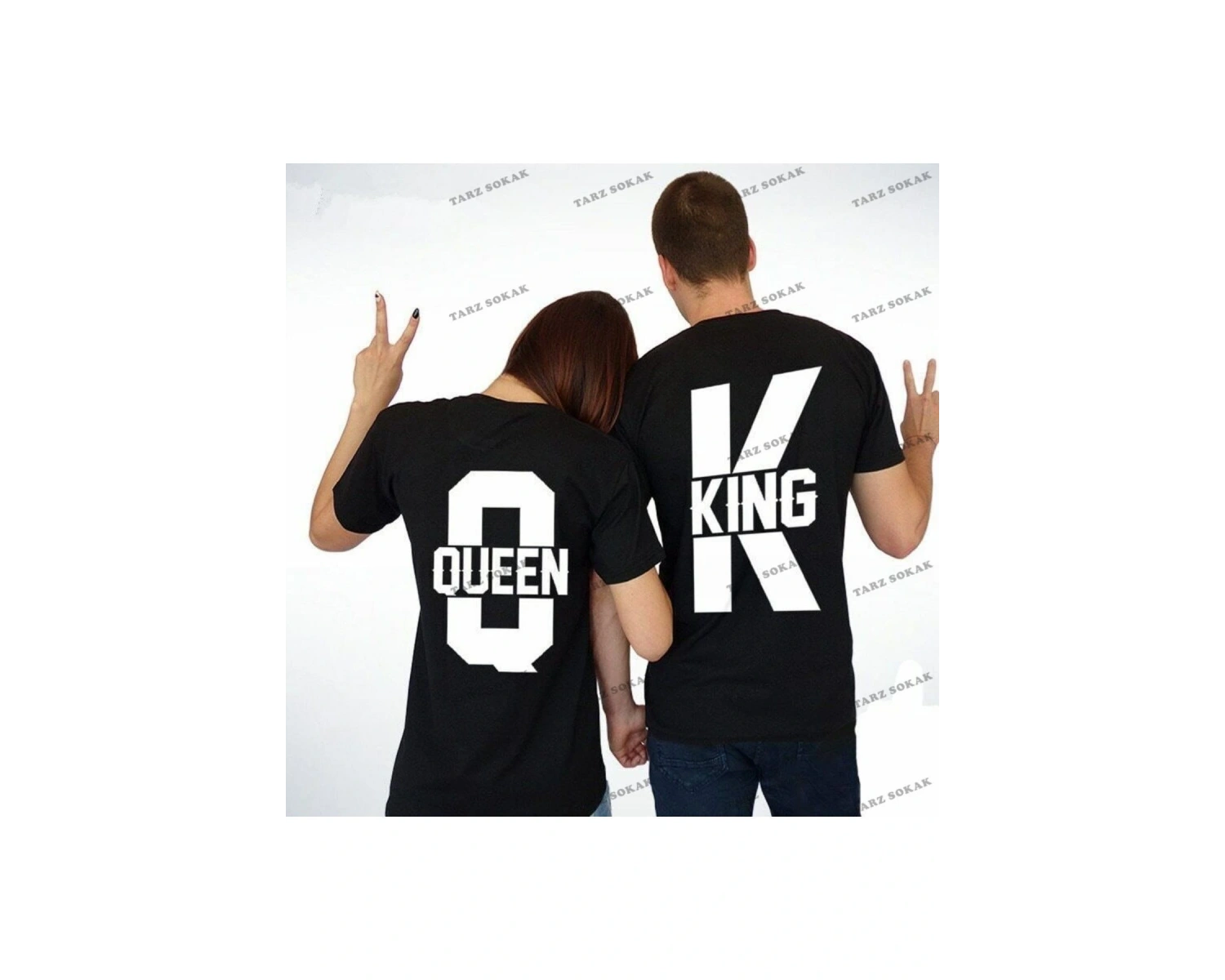 2 Adet Tir Harajuku Style Çift Sevgili Kombinleri Couple Clothing Yeni Sezon