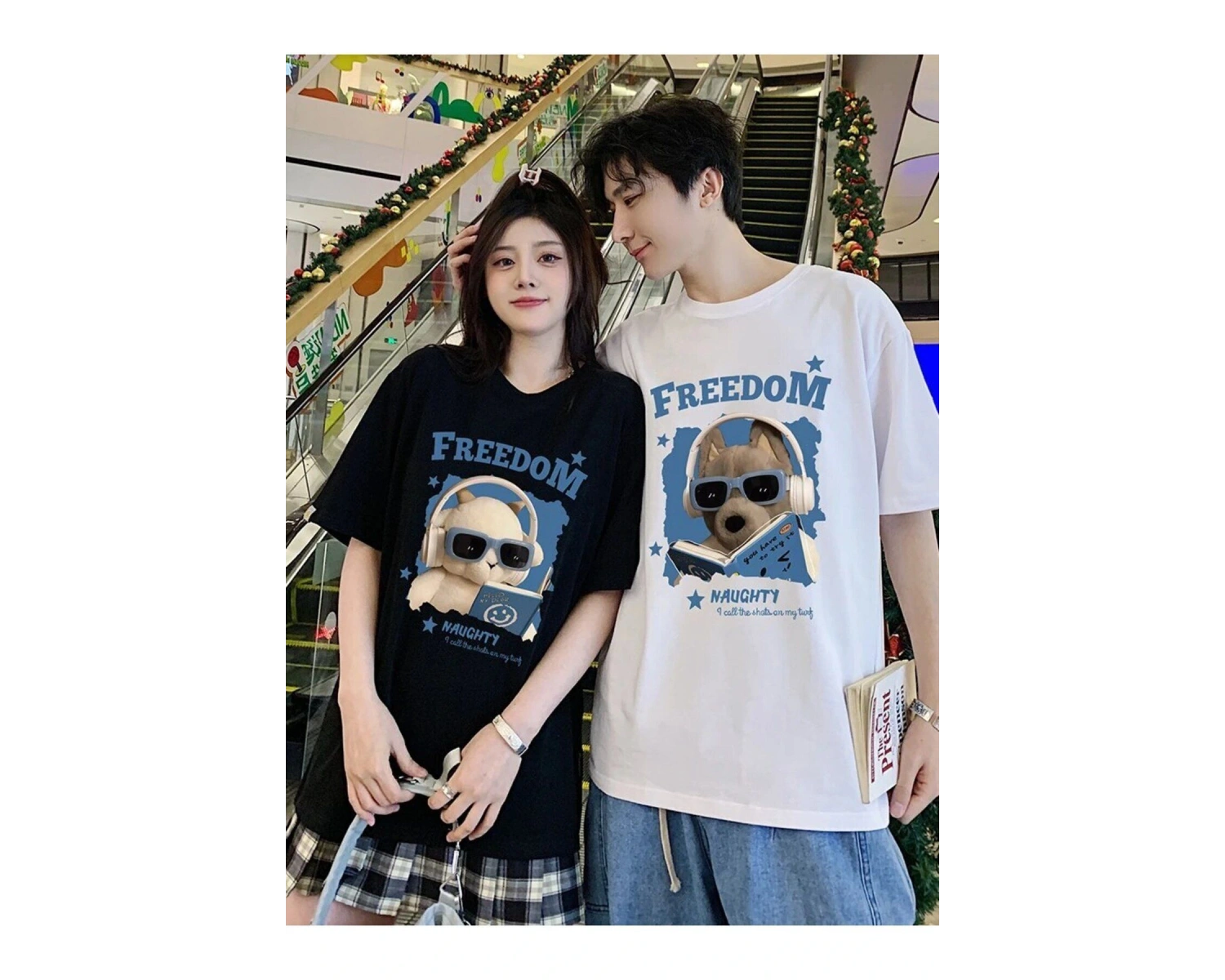 2 Adet Tir Harajuku Style Çift Sevgili Kombinleri Couple Clothing Yeni Sezon