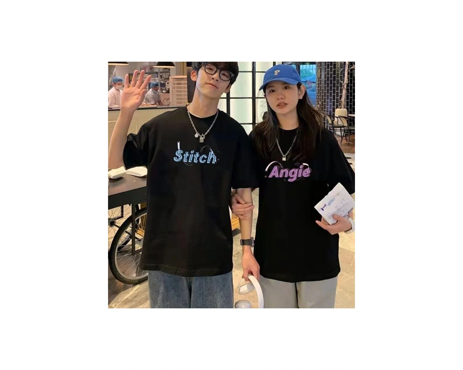 2 Adet Tir Harajuku Style Çift Sevgili Kombinleri Couple Clothing Yeni Sezon