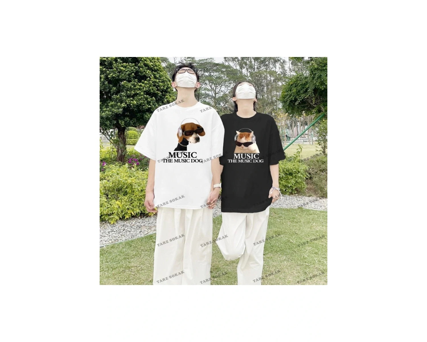 2 Adet Tir Harajuku Style Çift Sevgili Kombinleri Couple Clothing Yeni Sezon