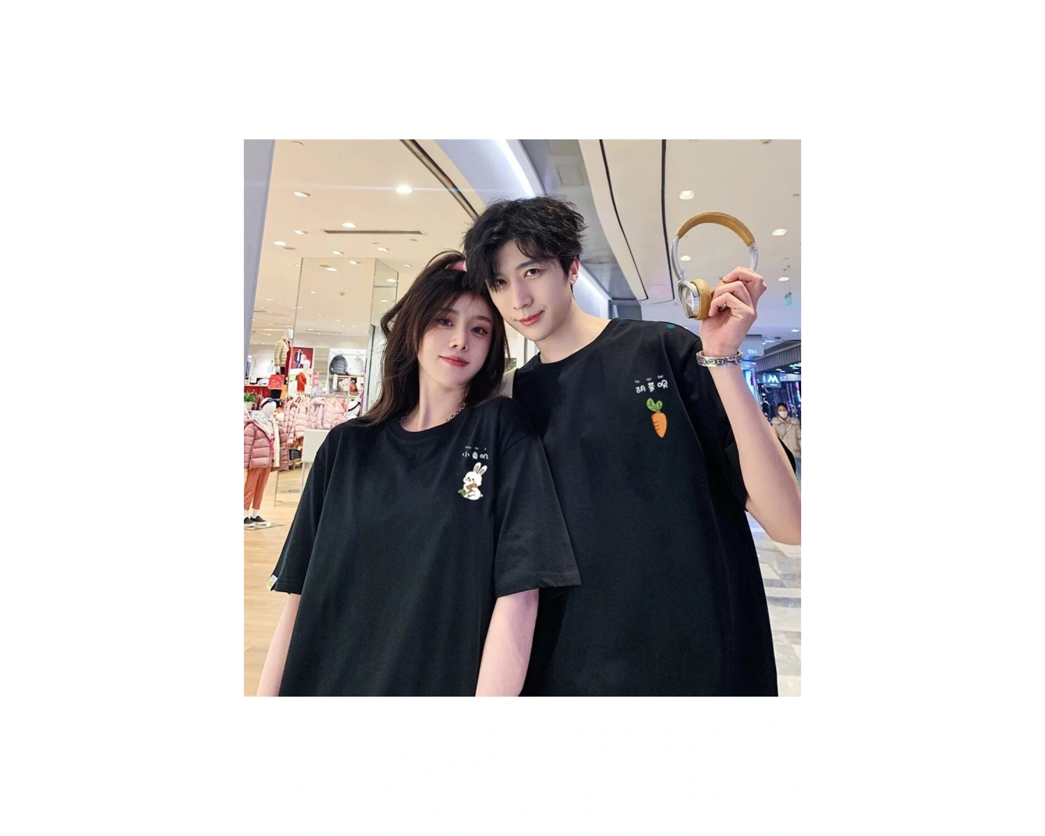 2 Adet Tir Harajuku Style Çift Sevgili Kombinleri Couple Clothing Yeni Sezon