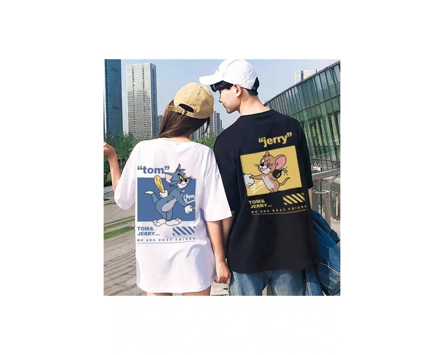2 Adet Tir Harajuku Style Çift Sevgili Kombinleri Couple Clothing Yeni Sezon