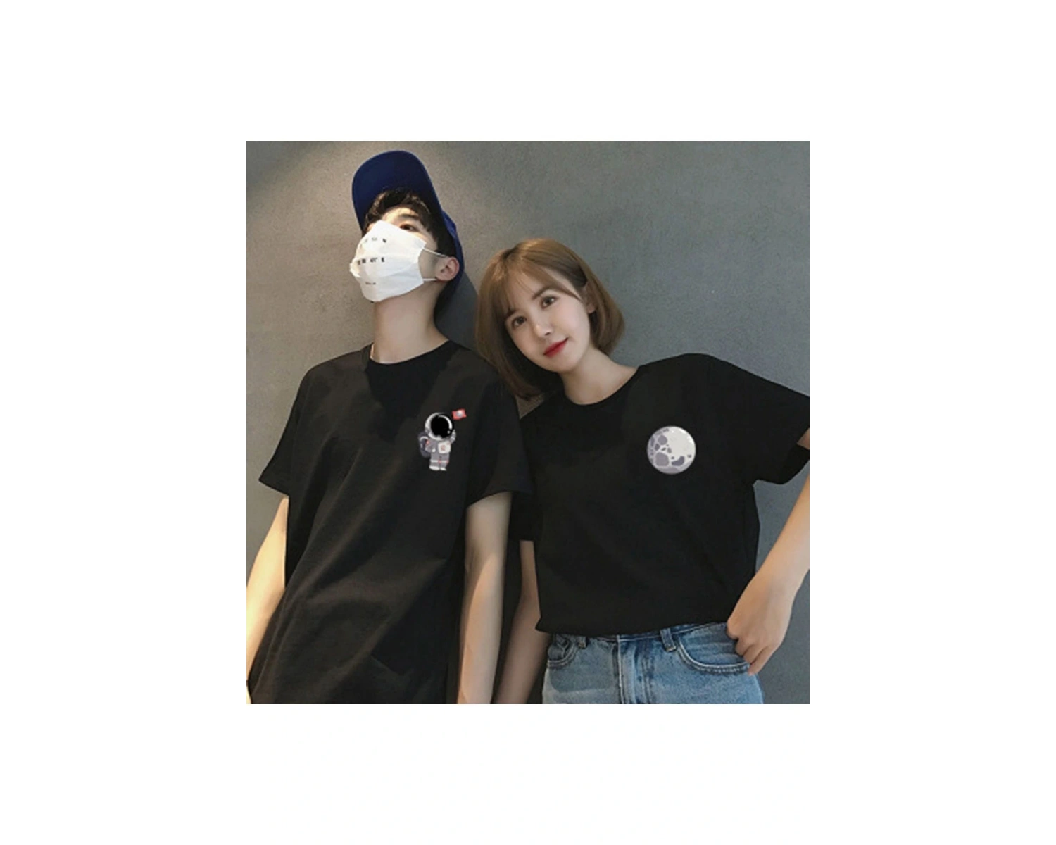 2 Adet Tir Harajuku Style Çift Sevgili Kombinleri Couple Clothing Yeni Sezon