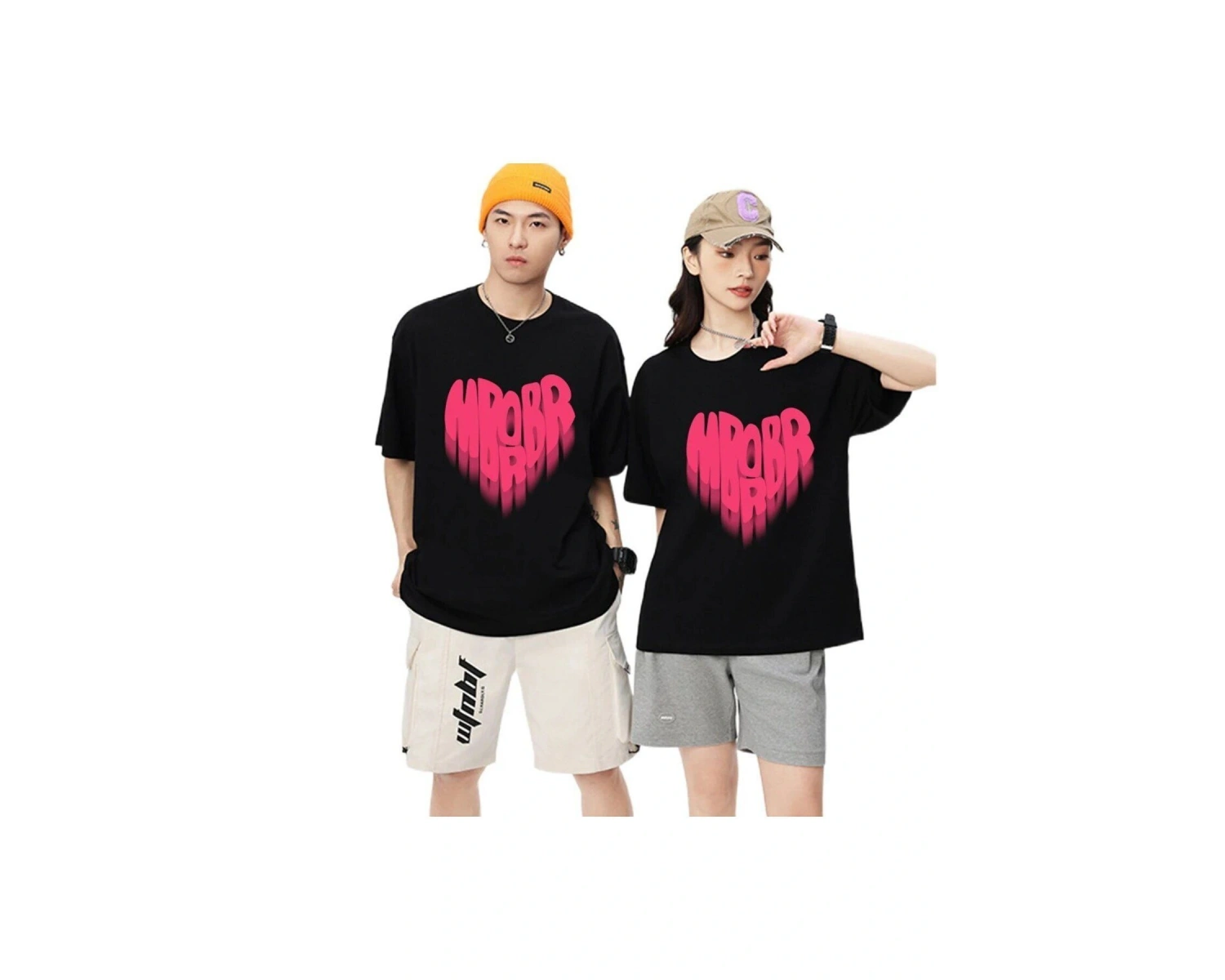 2 Adet Tir Harajuku Style Çift Sevgili Kombinleri Couple Clothing Yeni Sezon