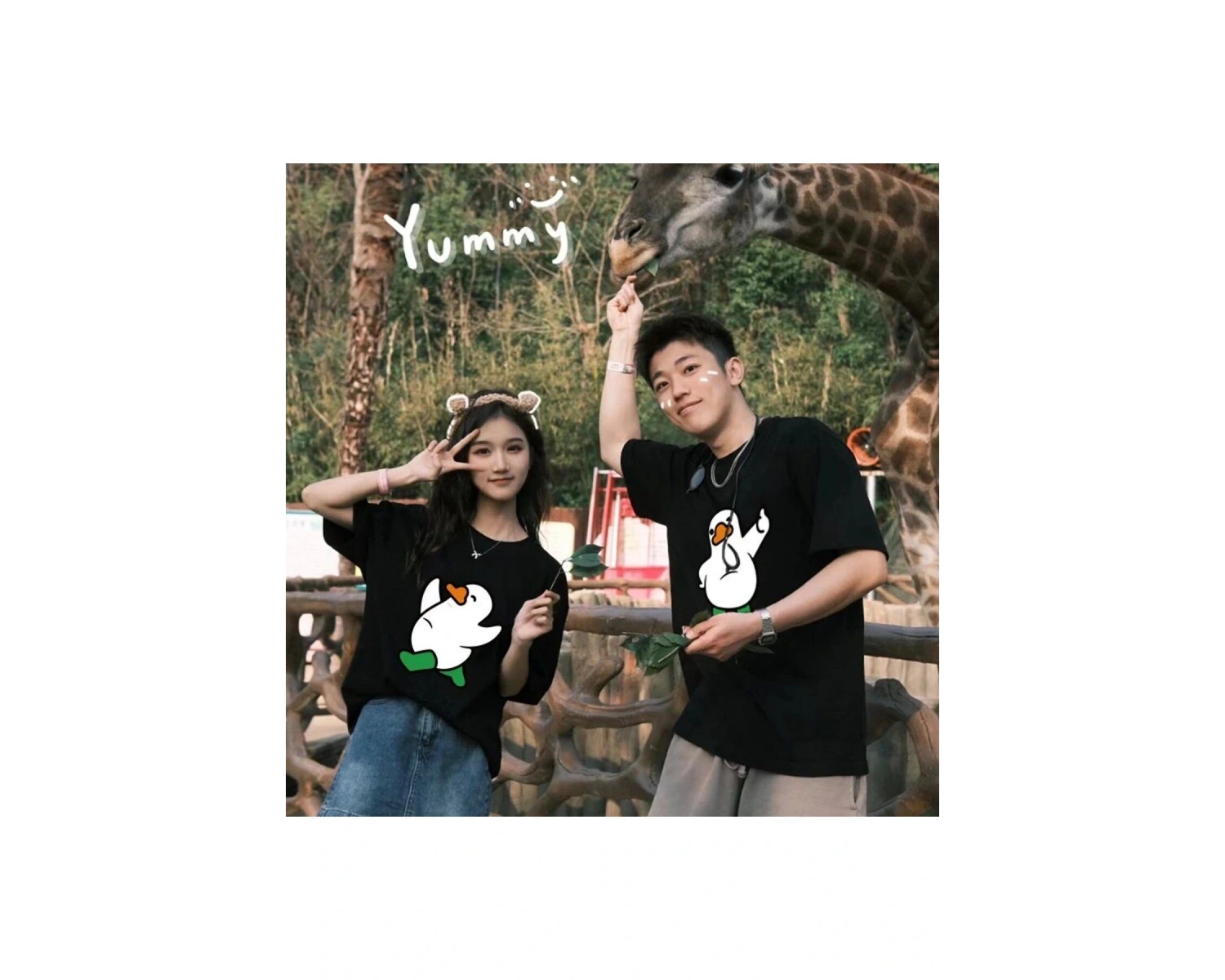 2 Adet Tir Harajuku Style Çift Sevgili Kombinleri Couple Clothing Yeni Sezon