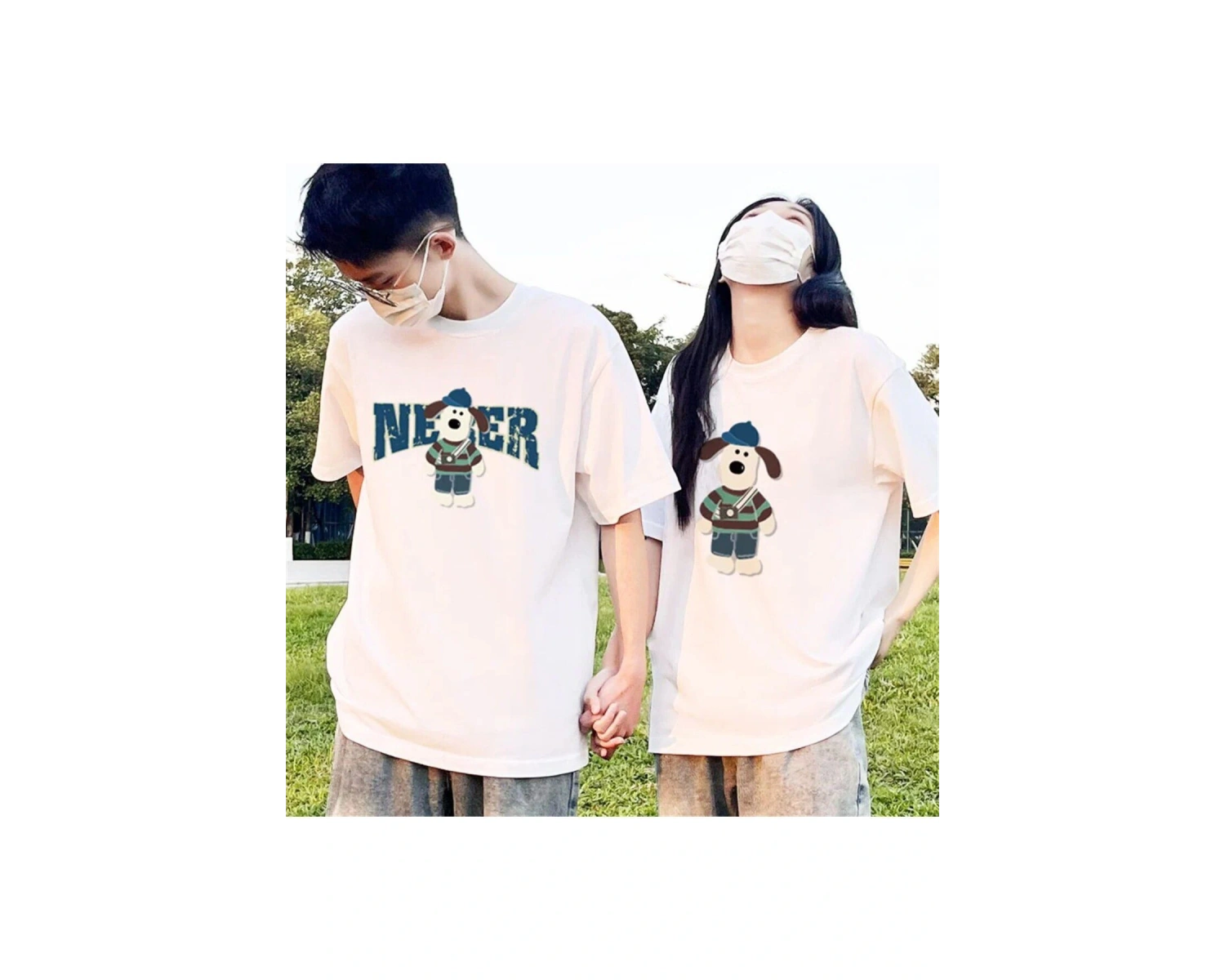 2 Adet Tir Harajuku Style Çift Sevgili Kombinleri Couple Clothing Yeni Sezon