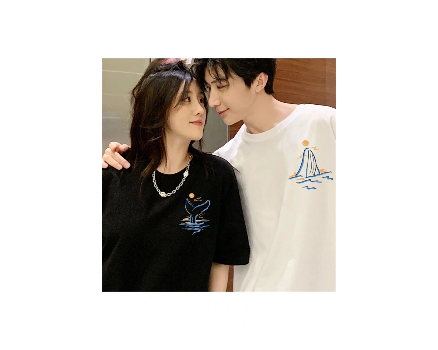 2 Adet Tir Harajuku Style Çift Sevgili Kombinleri Couple Clothing Yeni Sezon