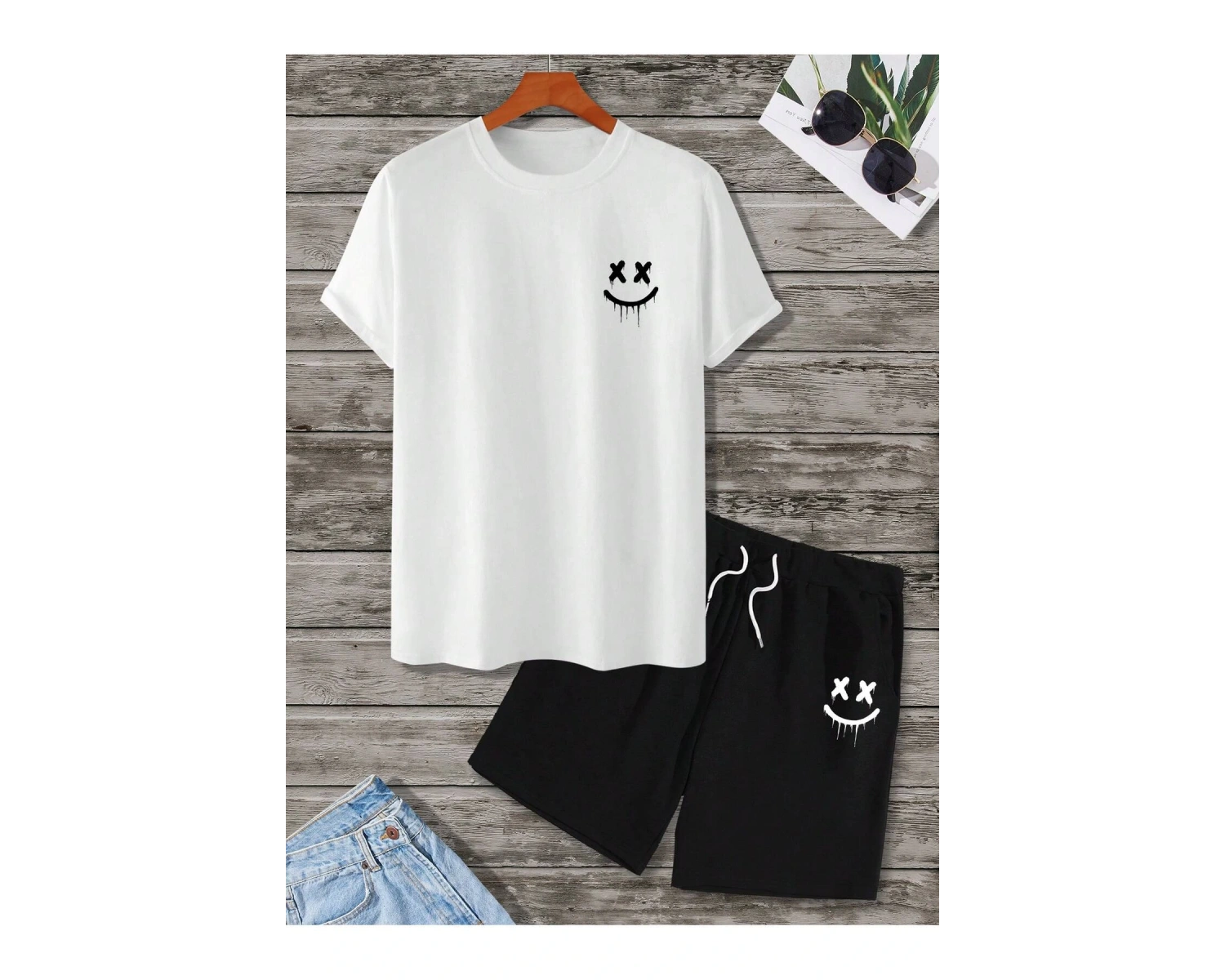 2li Erkek Tişört Ve Şort Takımı