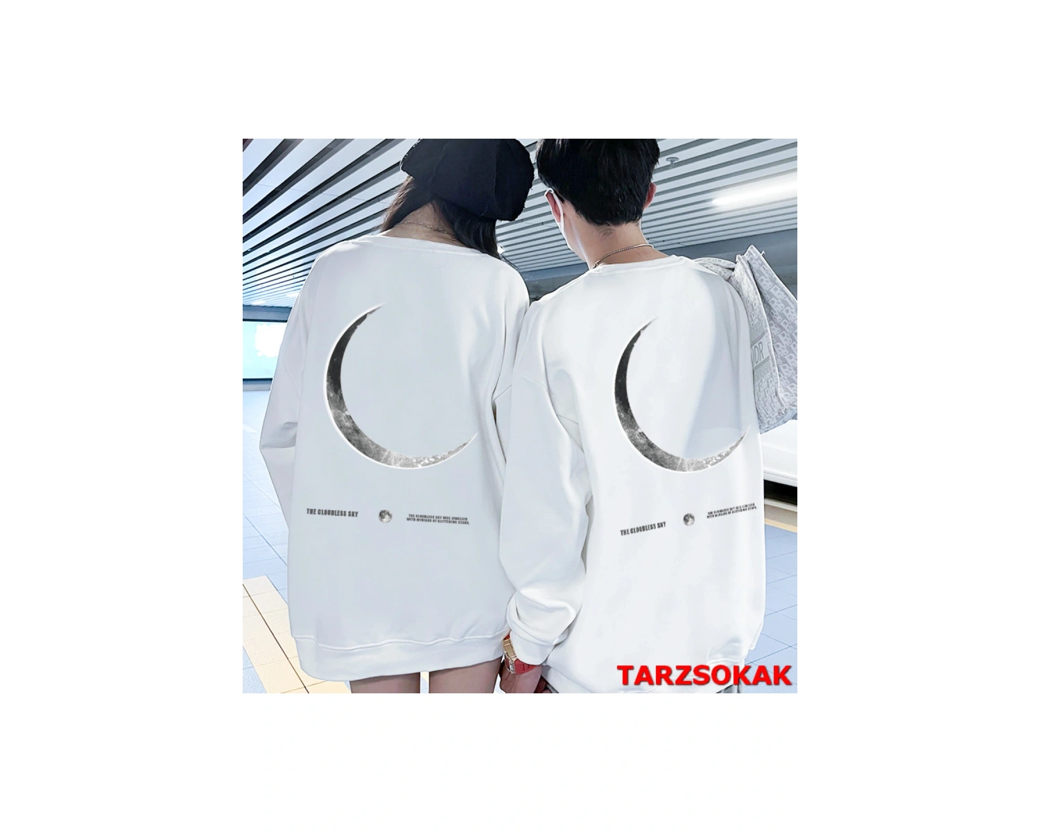 2 Li Harajuku Style Çift Sevgili Kombinleri Couple Clothing Yeni Sezon 2 Adet