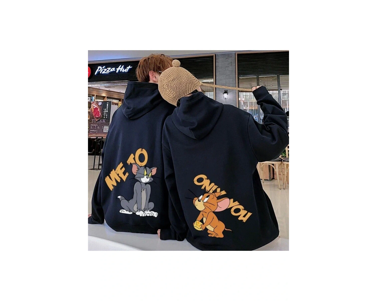 2 Li Harajuku Style Çift Sevgili Kombinleri Couple Clothing Yeni Sezon 2 Adet