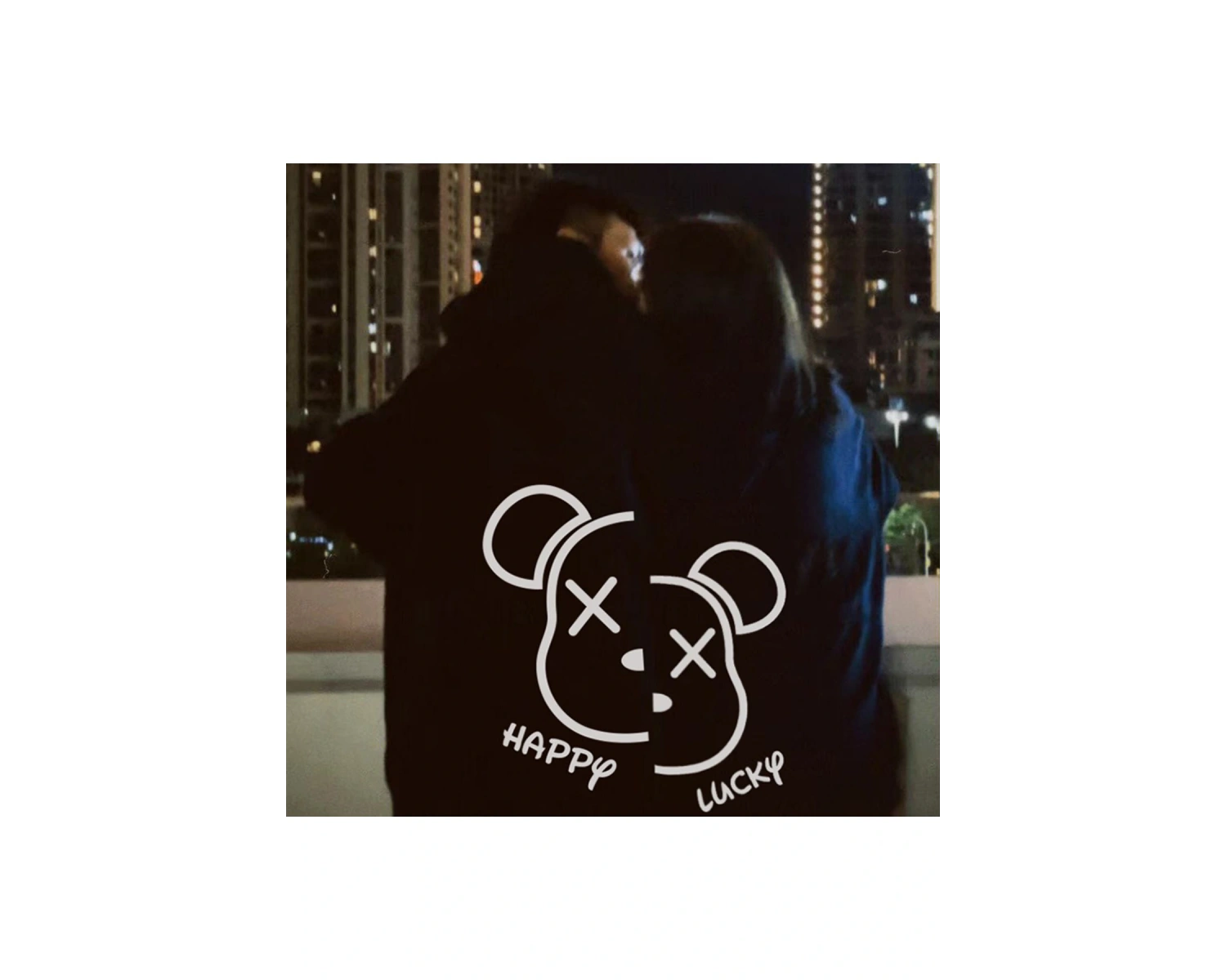 2 Li Harajuku Style Çift Sevgili Kombinleri Couple Clothing Yeni Sezon 2 Adet